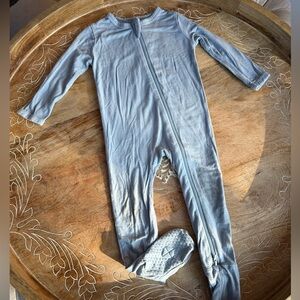 Kyte Baby Zipper Footie 6-12m